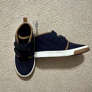 Old Navy Navy and Brown Kids Boots